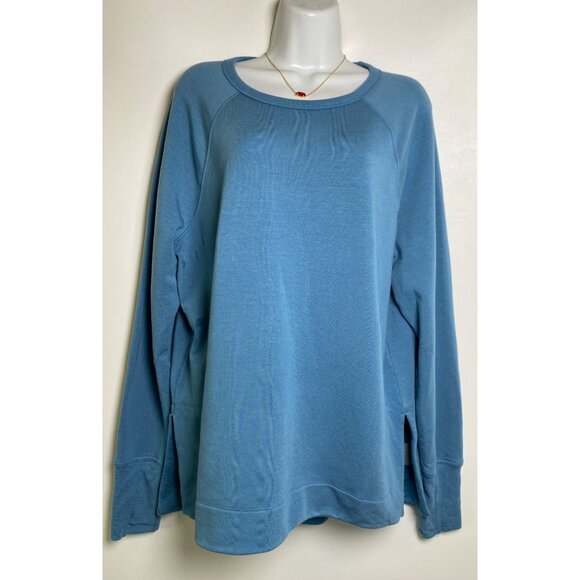 Athleta Coaster Luxe Recover Sweatshirt Top Womens Size Medium - Picture 1 of 7